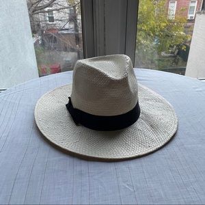 Panama style straw hat